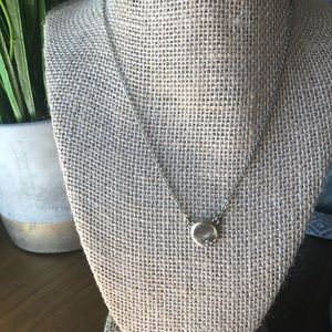 Chloe + Isabel Sculpted Circle Pendant Necklace